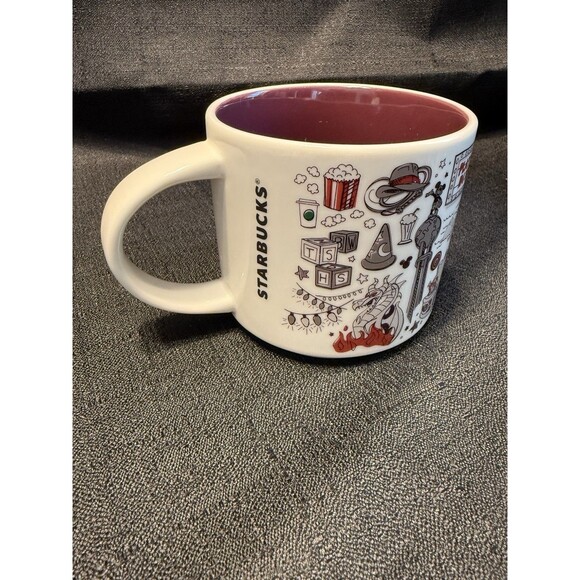Starbucks Hollywood Studios Disney Parks Been There Series Pin Drop 14 Oz Mug - Picture 4 of 7